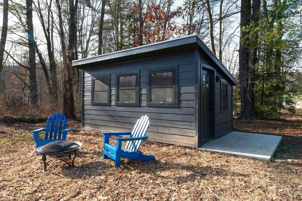 New Paltz Zen Wellness Cabin W/ Hot Tub Exterior photo